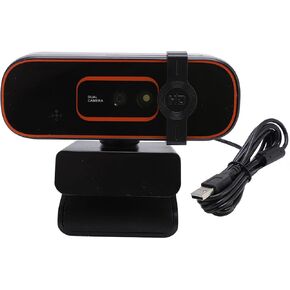كاميرا ويب بدقة 1080 بكسل، وكاميرا كمبيوتر USB للتعرف على الوجه مع غطاء خاص وميكروفون مانع للضوضاء، للفصول الدراسية عبر الإنترنت لتسجيل الدخول الآمن in Kuwait
