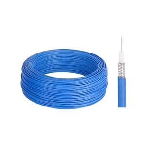 كابل RG405 Blue R*/F محوري 0.086 بوصة سلك شبه مرن an/te/na كابل RG-405 086 50ohm R*/F كابل محوري ضفيرة Jum*/لكل (300 سم) in Kuwait