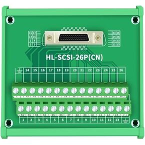 26 دبوس SCSI أنثى محطة كتلة الإشارة وحدة DIN السكك الحديدية SCSI-26 SESI وحدة DIN السكك الحديدية المتصاعدة in Kuwait