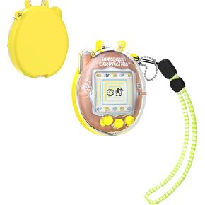 حافظة Geiomoo PC لاتصال Tamagotchi، غطاء واقٍ مرن ومرن مقاوم للخدش مع حبل (أرجواني) in Kuwait