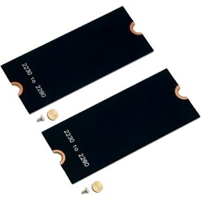 محول تمديد MegaPC M.2 NVMe SSD 2230 إلى 2280، لوحة محول متوافقة مع PCIe Gen3 Gen4 لأجهزة الكمبيوتر المحمول، الكمبيوتر الشخصي الصغير، اللوحة الأم لسطح المكتب، حزمة من 2 in Kuwait