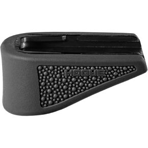 وسادة قاعدة تمديد بمقبض مطاطي من Hogue لمجلات Glock 43 مقاس 9 مم 6 دائرية، أسود - 18230 in Kuwait