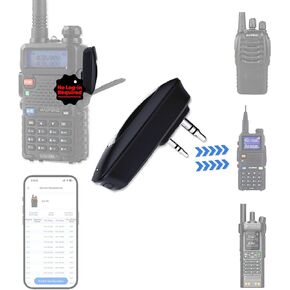 BAOFENG Wireless Programming Adapter for UV-5R: Bluetooth Radio Programmer with USB-C Charging - Updated No Log-in - Portable Frequency Writing Device for UV-5RM UV-5RH UV-32 BF-888S in Kuwait