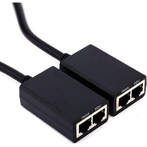 DAN&DRE LAN 15×8×2 30M Over RJ45 CAT5e CAT6 LAN إيثرنت Balun مكرر مكرر يصل إلى 1080P in Kuwait