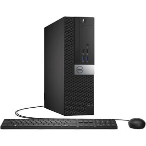 كمبيوتر مكتبي Dell OptiPlex 5040 SFF، Intel Core i5-6500، ذاكرة الوصول العشوائي DDR4 سعة 8 جيجابايت، SSD 256 جيجابايت، لوحة مفاتيح وماوس، Windows 11 Pro (متجدد) in Kuwait