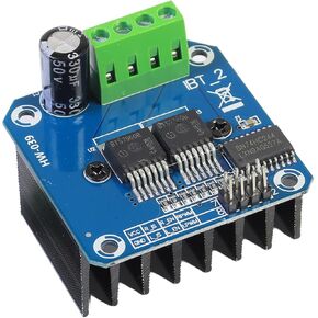 2 قطعة 43A BTS7960 وحدة تشغيل محرك تيار مستمر H-Bridge وحدة تشغيل محرك تيار مستمر مع تحكم PWM، حماية مدمجة وعزل بصري in Kuwait