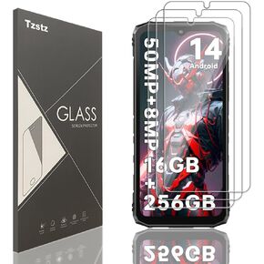 3 قطع واقي شاشة من الزجاج المقسى لـ DOOGEE Blade 10/Blade 10 Pro/Blade 10 Ultra 6.56 بوصة صلابة 9H مضاد للخدش HD واقي للشاشة in Kuwait