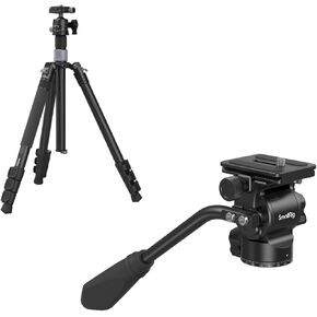 SmallRig 62.2" Carbon Fiber Tripod + CH10 Compact Fluid Head in Saudi Arabia