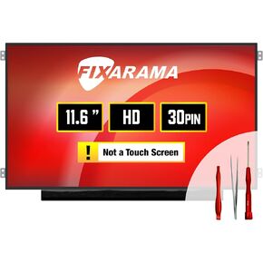 شاشة بديلة لـ HP pn M44255-001 M47375-001 Grade A + Matte HD 30pin غير تعمل باللمس 11.6 بوصة شاشة LED LCD مع أدوات in Kuwait