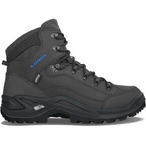LOWA Men's Renegade EVO GTX MID Boot, Anthracite/Steel Blue, 11 M US in Saudi Arabia