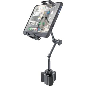 حامل كمبيوتر لوحي على شكل كأس السيارة، [مشبك كبير عميق 1.18 بوصة] حامل iPad معدني مع حامل تابلت ثلاثي المفاصل قابل للتعديل مقاس 13 بوصة للشاحنة، وSUV، وعربة الجولف، وتناسب iPad Pro 13، وGalaxy Tab، وiPhone، وأجهزة 6.1-15.6 بوصة in Kuwait