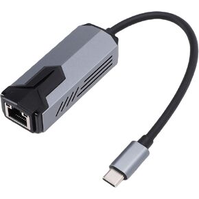 محول Cuifati USB C إلى Ethernet بسرعة 5 جيجابت في الثانية، محول شبكة RJ45 بسرعة 5000 ميجابت في الثانية مع غلاف من سبائك الألومنيوم، لأجهزة الكمبيوتر المحمولة وأجهزة الكمبيوتر المكتبية وأجهزة الكمبيوتر اللوحية Ultrabooks in Kuwait