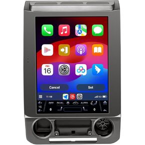 ترقية راديو ستيريو بشاشة Carplay مقاس 12.1 بوصة لسيارة Ford F150 2016-2021، وحدة المعالجة المركزية 8 الأساسية، Carplay Android Auto Ready GPS WiFi FM DSP Bluetooth، احتفظ بكاميرا OEM والتحكم في عجلة القيادة. in Kuwait
