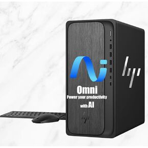 كمبيوتر سطح المكتب HP OmniDesk (الجيل التالي من Envy)، AMD Ryzen 7 8700G، ذاكرة DDR5 سعة 32 جيجابايت، تخزين 2 تيرابايت (1 تيرابايت PCle SSD+1 تيرابايت HDD)، WiFi 6، بلوتوث 5.4، دعم مزدوج 4K، رسومات Radeon 740M in Kuwait