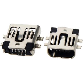 15Pcs PCB USB Connector 5P Female Jack 5 Pin Short Body Sinking Plate,WuJuntool in Kuwait