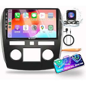 for Buick Enclave 2008-2012 Car CarPlay Android Auto Navigation Stereo GPS Radio Reverse Camera Display 9" IPS Touchscreen Headunit Tablet Pad Media Player, if Applicable Quad Core 2G+64G in Kuwait