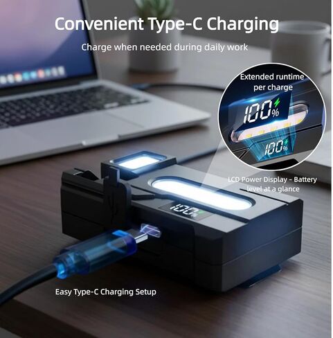 Rechargeable Mini Flashlight 500 Lumens, Rechargeable EDC Light, 3 Modes Dual Light with 90° Extendable & 270° Rotatable Head, Magnetic Keychain Flashlight for Outdoor, Camping, Emergency, Work in Kuwait