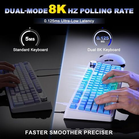لوحة مفاتيح AK980 Pro + ماوس A9 in Kuwait