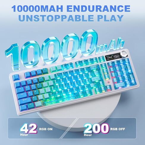لوحة مفاتيح AK980 Pro + R1 SE + ماوس in Kuwait