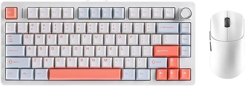 لوحة مفاتيح ميكانيكية N75 V2 + ماوس ألعاب Zero 1 Pro in Kuwait