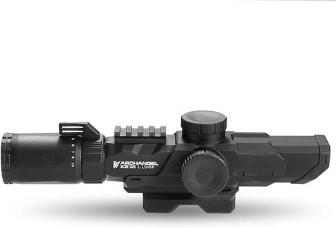 Monstrum Archangel X2 1-10x First Focal Plane FFP LPVO Scope | Extra Low Disperson Glass, Piggyback Mount, Integrated Base in Kuwait
