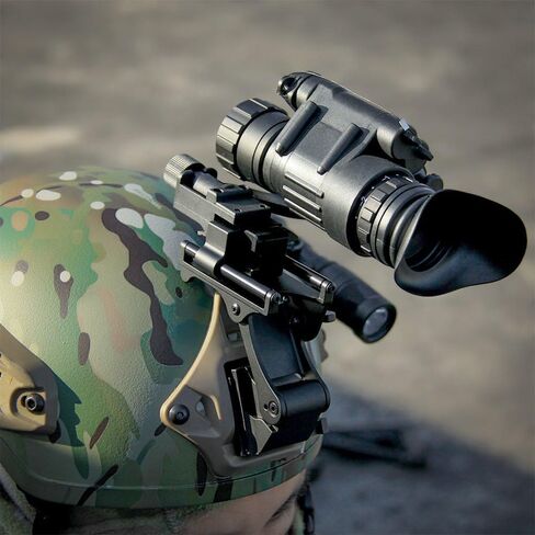 PVS 14 NVG Mount Night Vision Goggles Metal Helmet Mount Rhino Mount Compatible with All Models of PVS 14 in Kuwait