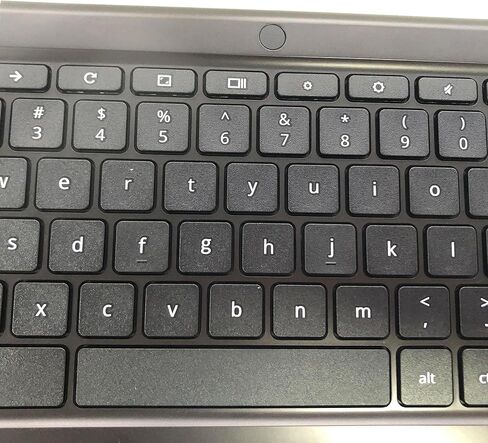 Replacement for Asus Chromebook 11 CR1100CKA Laptop Upper Case Palmrest Non-Backlit Keyboard Non-Touchpad Assembly Part 11.6" 90NX03V1-R31US0 Top Cover Black in Kuwait