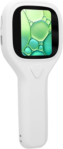 Zunate Handheld Digital Microscope for Kids Adults, 500X Magnification with 2MP HD Camera, 2 Inch Screen Portable Magnifying Glass, 6 LED Lights, USB Real Time PC Transmission for in Kuwait