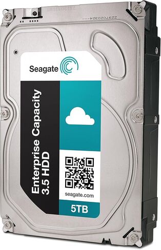 محرك أقراص Seagate Enterprise سعة 3.5 محرك أقراص ثابتة (Constellation ES) سعة 5 تيرابايت و7200 دورة في الدقيقة SATA وسرعة 6 جيجابت في الثانية وذاكرة تخزين مؤقت داخلية سعة 128 ميجابايت ST5000NM084 (متجدد) in Kuwait