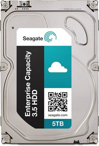 محرك أقراص Seagate Enterprise سعة 3.5 محرك أقراص ثابتة (Constellation ES) سعة 5 تيرابايت و7200 دورة في الدقيقة SATA وسرعة 6 جيجابت في الثانية وذاكرة تخزين مؤقت داخلية سعة 128 ميجابايت ST5000NM084 (متجدد) in Kuwait
