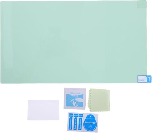 Naroote 20 Inch Blue Light Blocking Filter Film Anti Blue Light Screen Protector, Anti Computer Screen Filter with Static Cling, Ideal for 16:9 Desktop PC Monitors in Kuwait
