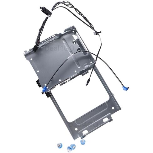 Deal4GO 3.5 بوصة HDD ODD Caddy Bracket w/SATA كابل الطاقة G0WKG YJW72 MKT27 بديل لبرج Dell QBT1250 QCT1250 QBS1250 QCS1250 FCS1250 in Kuwait