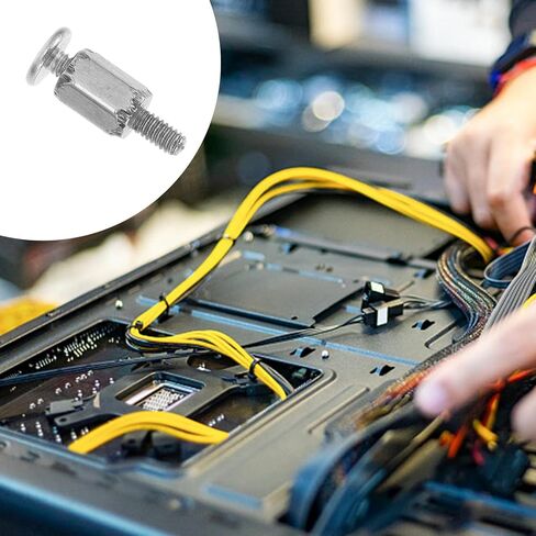 20 قطعة M.2 SSD براغي سداسية الرأس للوحة الأم، مجموعة تركيب أجهزة الكمبيوتر، متوافقة مع أجهزة التخزين Ngff in Kuwait
