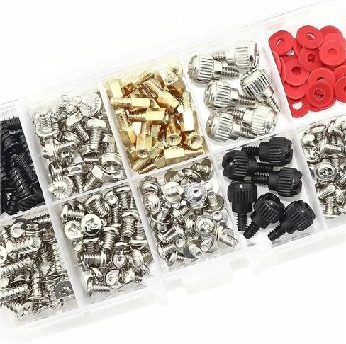 Computer Fan Screws 300 Pcs Personal Screw Standoffs Set for Motherboard Hard Drive Case in Kuwait