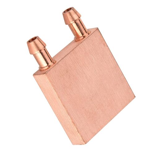 Copper Copper Water Cooling Block 62 Mm 4×4×1 Copper Water Cooling Block for Graphics Gpu Head CPU 40 * 40 * 10mm in Saudi Arabia