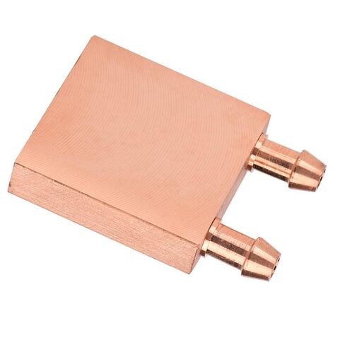 Copper Copper Water Cooling Block 62 Mm 4×4×1 Copper Water Cooling Block for Graphics Gpu Head CPU 40 * 40 * 10mm in Saudi Arabia