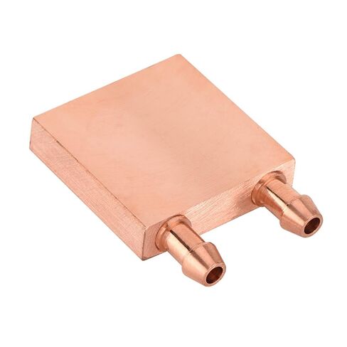 Copper Copper Water Cooling Block 62 Mm 4×4×1 Copper Water Cooling Block for Graphics Gpu Head CPU 40 * 40 * 10mm in Saudi Arabia