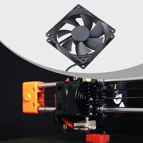 Router Cooling Fan HDTV Box Quiet 5V USB Power 92mmx92mmx25mm Cabinet Cooling Fan 92MM Protective Net Replacement in Kuwait