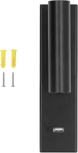 مصباح قراءة جداري LED FTVOGUE، سبائك الألومنيوم، تصميم بسيط مع منفذ USB، ضوء أبيض قابل للتعديل لغرفة النوم وغرفة المعيشة in Kuwait