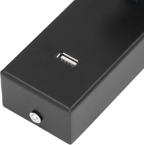 مصباح قراءة جداري LED FTVOGUE، سبائك الألومنيوم، تصميم بسيط مع منفذ USB، ضوء أبيض قابل للتعديل لغرفة النوم وغرفة المعيشة in Kuwait