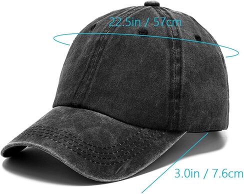 Butterfly Hat Baseball Caps for Women, Adjustable Washed Distressed Baseball Cap Outdoor Sport in Kuwait