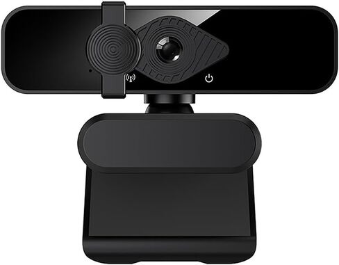 كاميرا ويب 2K USB HD حساب التوصيل والتشغيل غطاء خصوصية ميكروفون مدمج للكمبيوتر / الكمبيوتر المحمول، للتكبير / Skype / الفرق، المؤتمرات ومكالمات الفيديو in Kuwait