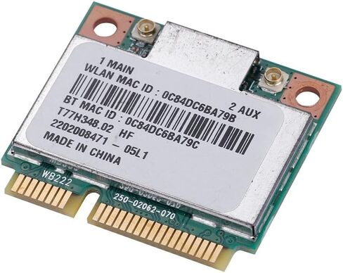 AR5B22 Dual Band Card 2.4G/5Ghz Network 300Mbps Bluetooth 4.0 Mini PCI-E Networking Products in Kuwait