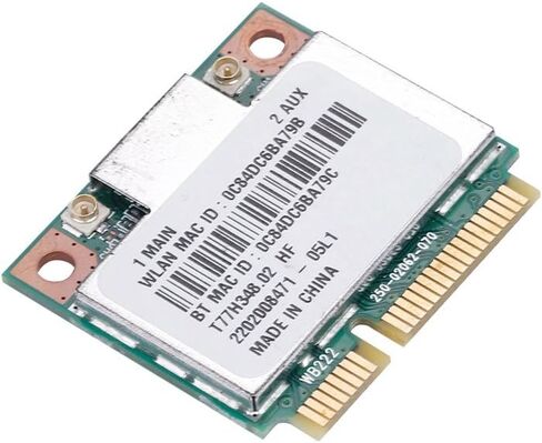 AR5B22 Dual Band Card 2.4G/5Ghz Network 300Mbps Bluetooth 4.0 Mini PCI-E Networking Products in Kuwait