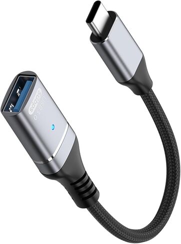 كابل محول USB C إلى USB3.0 لنقل البيانات بسرعة 10 جيجابت في الثانية وشحن 5V3A للهواتف الذكية والأجهزة اللوحية وأجهزة الكمبيوتر المحمولة in Kuwait