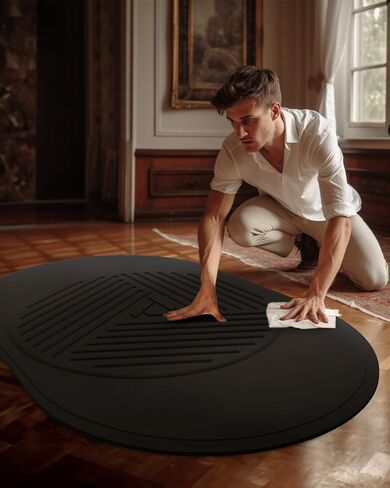 PRISMXR VR Mat 55''x35'' Compatible with Quest 3/3S/2/Pro, HTC Vive PSVR2 Vision Pro Valve Index Featuring Soft & Supportive Cushioning and Extra Large Non-Slip Surface in Kuwait