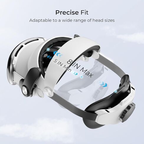 DIDIMETA Comfort Head Strap Compatible with Apple Vision Pro, Reduce Facial Stress, Weight Balance, Enhance Comfort, Vision Pro Accessories in Kuwait
