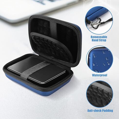ProCase Hard Drive Case 2.5 Inch Bundle with Hard Carrying Case for Glinet Travel Router in Kuwait