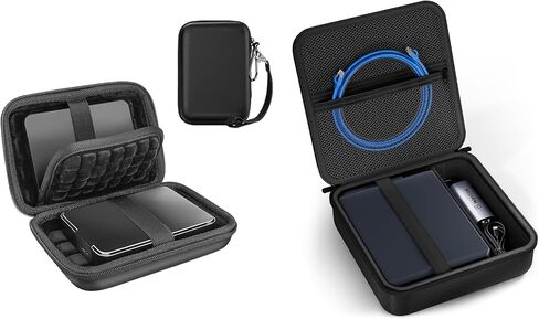 ProCase Hard Drive Case 2.5 Inch Bundle with Hard Carrying Case for Glinet Travel Router in Kuwait