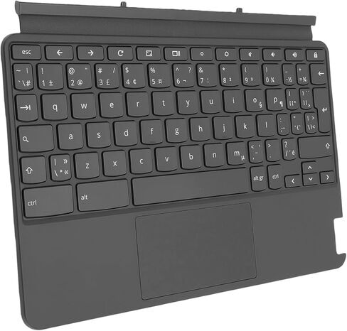 SUNGOOYUE Keyboard Dock, Fit for CT X636F Ideapad Duet 10.1 Inch Tablet, French Canada Layout Keyboard with Touchpad, ABS Material in Kuwait